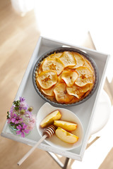 Apple, apple pie and honey for Rosh Hashanah