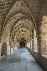 Fototapeta na wymiar Claustro del monasterio de Piedra (Zaragoza)
