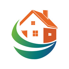 Modern Lake Real Estate Logo