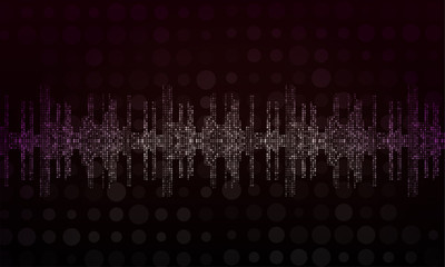 Fototapeta premium Abstract technological background.Vector illustration