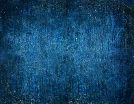 Abstract Mysterious Dark Blue Background