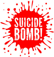 Suicide bomb symbol