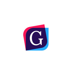 G letter sign company symbol vector design