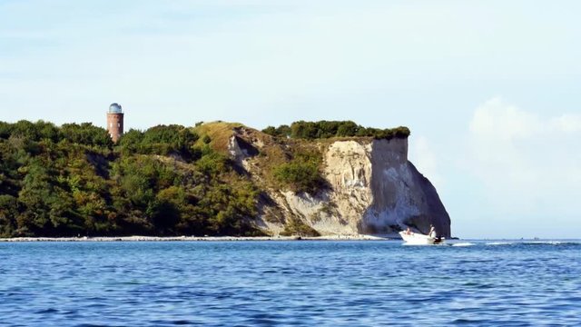 R&uuml;gen, Kap Arkona view to sight tower and chalk cliffs