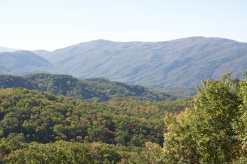 Fototapeta premium Clear Day in the Smokies