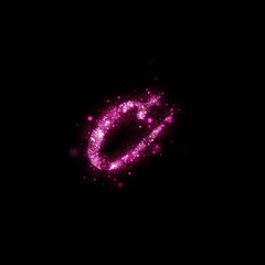 Sparkles Letter c