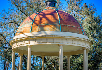 Rotunda Dome at Edinburgh Gardens, Fitzroy, Melbourne, Australia