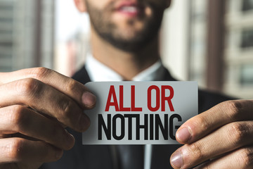 All Or Nothing