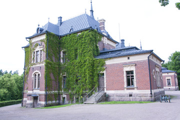 Fototapeta na wymiar Malmgard, Finland. The Manor House