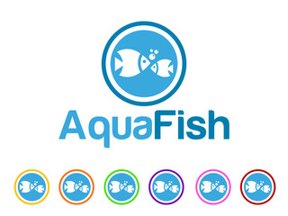 Fototapeta na wymiar Fish logo