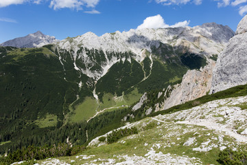 Lafatscher Joch mit dem MTB