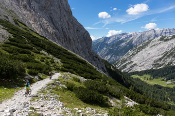 Mountainbike Stempeljoch Lafatscher Joch