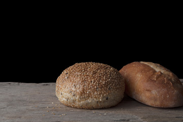 Sprinkle sesame bread