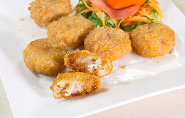 Fried shrimp cake, Thai food