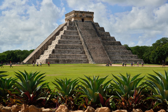 Il tempio Maya dedicato a Kukulkan.
