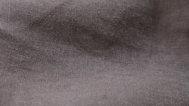 Flax plant linen fabric for clothes close-up details 4K 2160p 30fps UltraHD tilting footage - High quality texture of linen material slow tilt 4K 3840X2160 UHD footage 