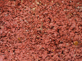 texture red foam block