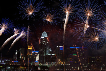 Fireworks Over Cincinnati
