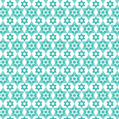 Jewish star pattern