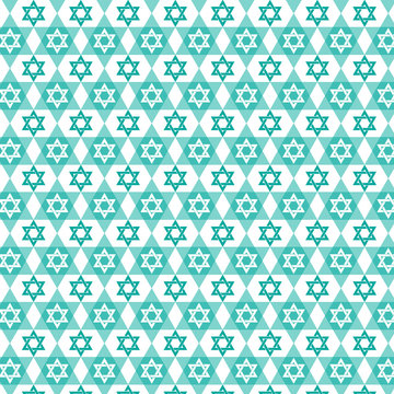 Jewish star pattern