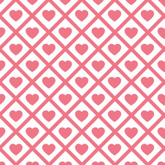 heart wallpaper background pattern shape abstract geometry icon. Colorful design. Vector illustration