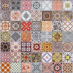 ceramic tiles patterns from Portugal.