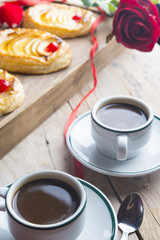 Apple pie with the special day