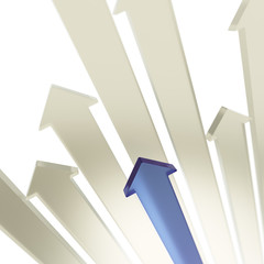 Conceptual competing arrows