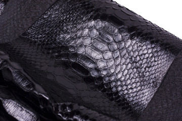 Python snakeskin leather background, snake skin, texture, animal, reptile