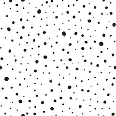 Ink splatters seamless pattern