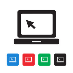 laptop internet icon
