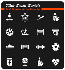 sport icon set