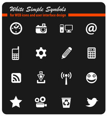 social media icon set