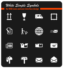 Post service simply icons