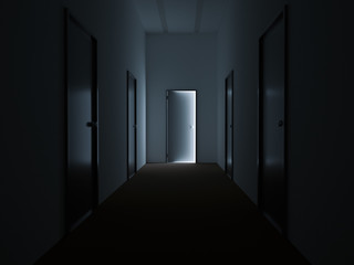 Open door