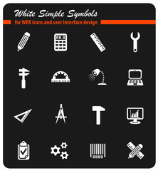 Fototapeta premium engineering icon set