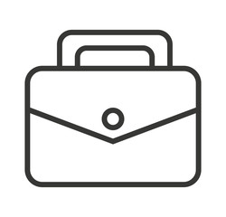 briefcase documents isolated icon