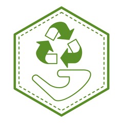 recycle eco icon