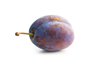 Fresh plum from garden.