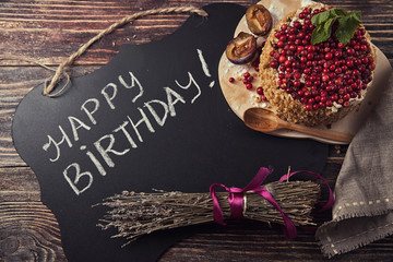 berry delicious bright honey cake