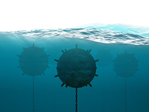 Underwater Minefield Concept