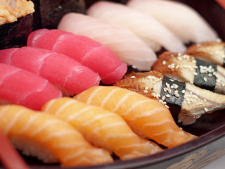 Obrazy na Plexi  Zestaw do sushi