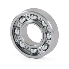 Ball Bearing Isolated on White