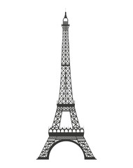 tower eiffel isolated icon