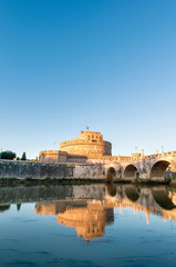 Castel Sant Angelo in Parco Adriano, Rome, Italy
