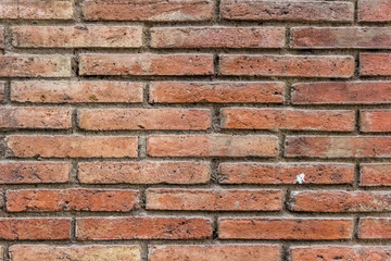 Obraz premium Background with red vintage brick wall