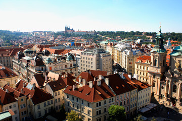 Cityscape of Prague, Czech