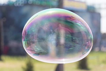 big bubble in nature