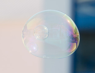 big bubble in nature