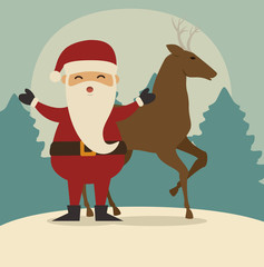 happy merry christmas icon vector illustration graphic